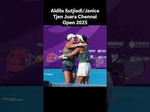 Aldila Sutjiadi/Janice Tjen Juara Ganda Putri di Chennai Open 2025