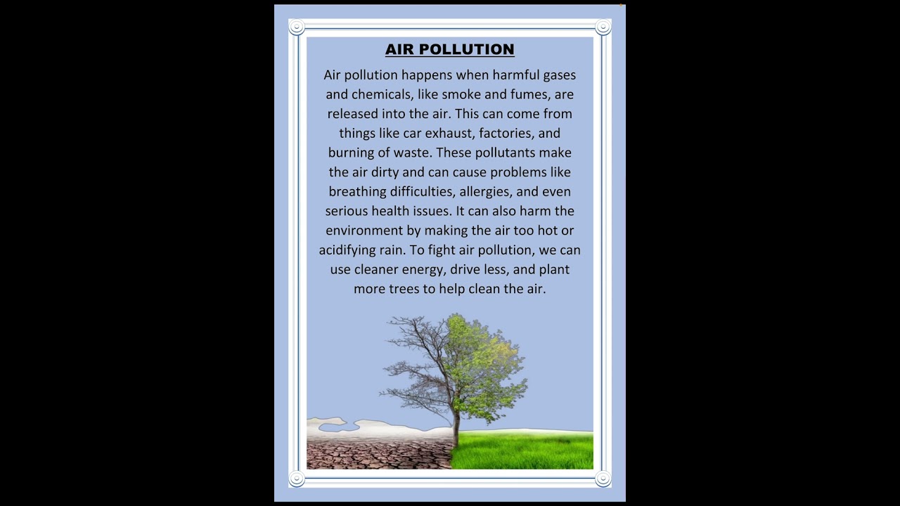 Air Pollution: Causes, Effects & Solutions π