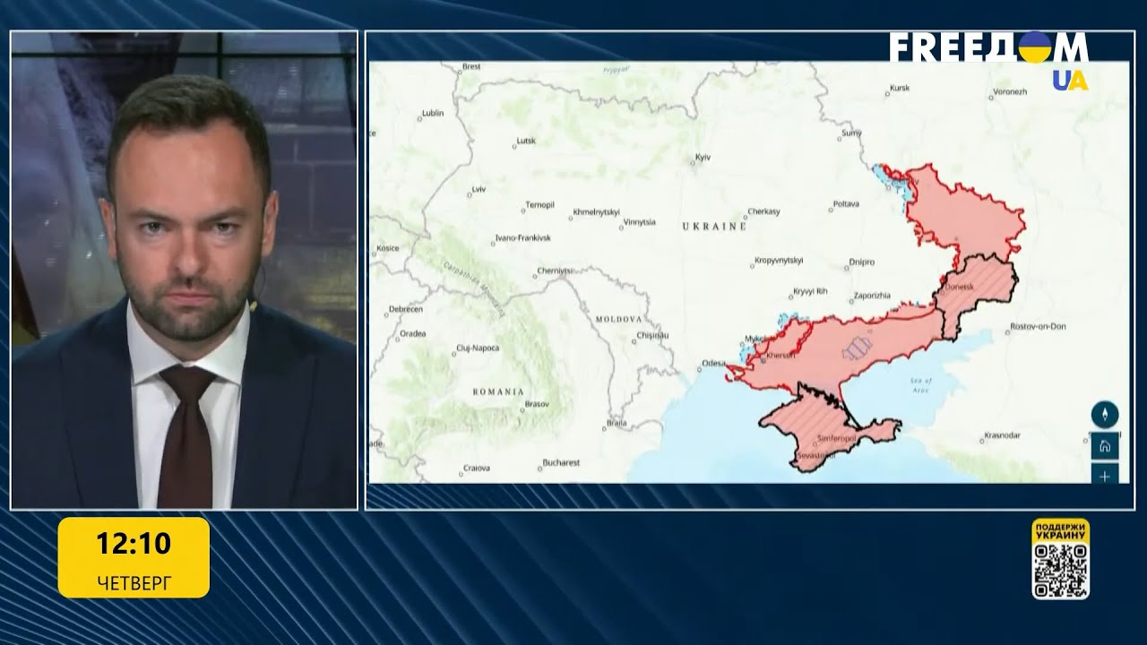 Карта войны: Обострение боёв на Изюмском и Херсонщине