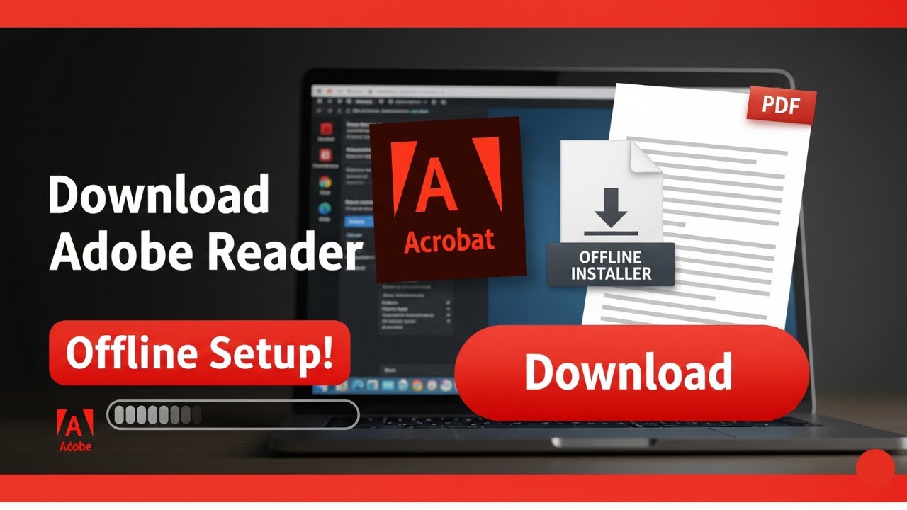 Download Adobe Acrobat Reader Offline (2025 Guide)