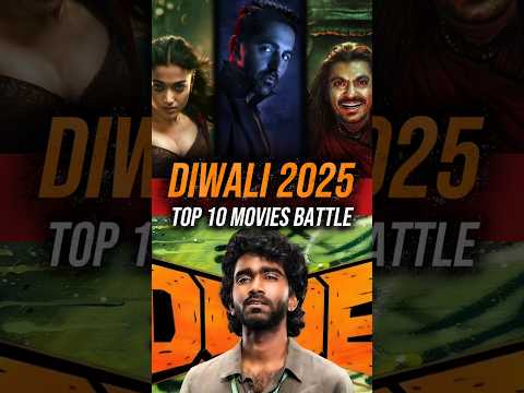 Diwali 2025 | Top 10 Big Movie Battle 💥 | Box Office Clash Begins 🔥 #shorts