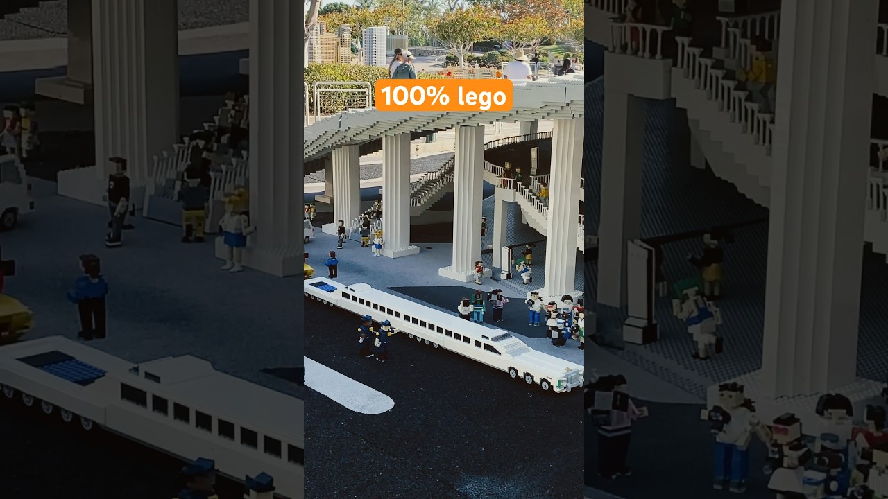 LA Stadium Built Entirely from LEGO 🏟️