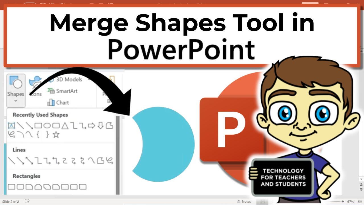 Create Unique Shapes with PowerPoint Merge Tool ✨