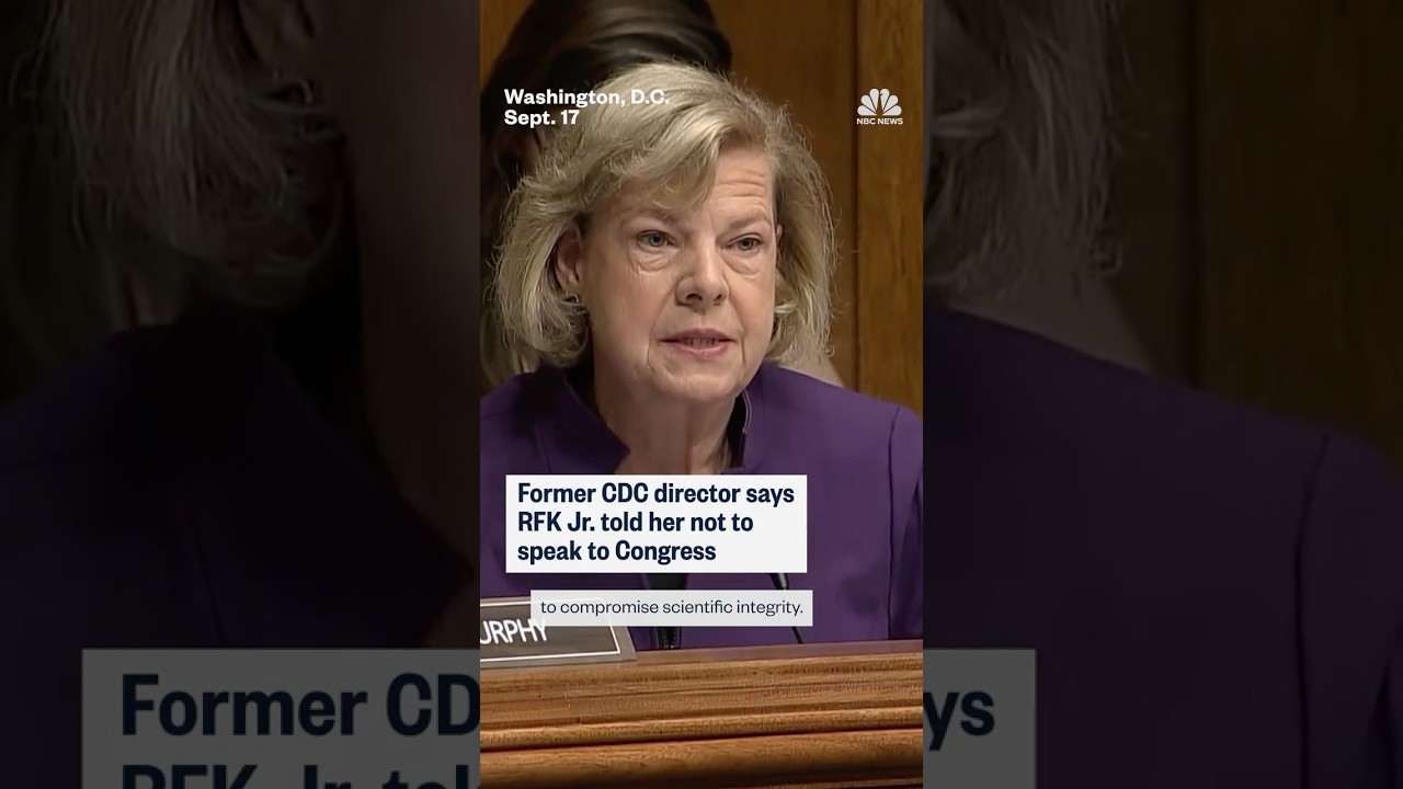 Former CDC Director Reveals RFK Jr. Told Her Not to Testify Before Congress 🏛️