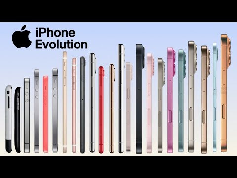 iPhone History, All Models, Apple iPhone,Evolution of iPhone, 2007-2025