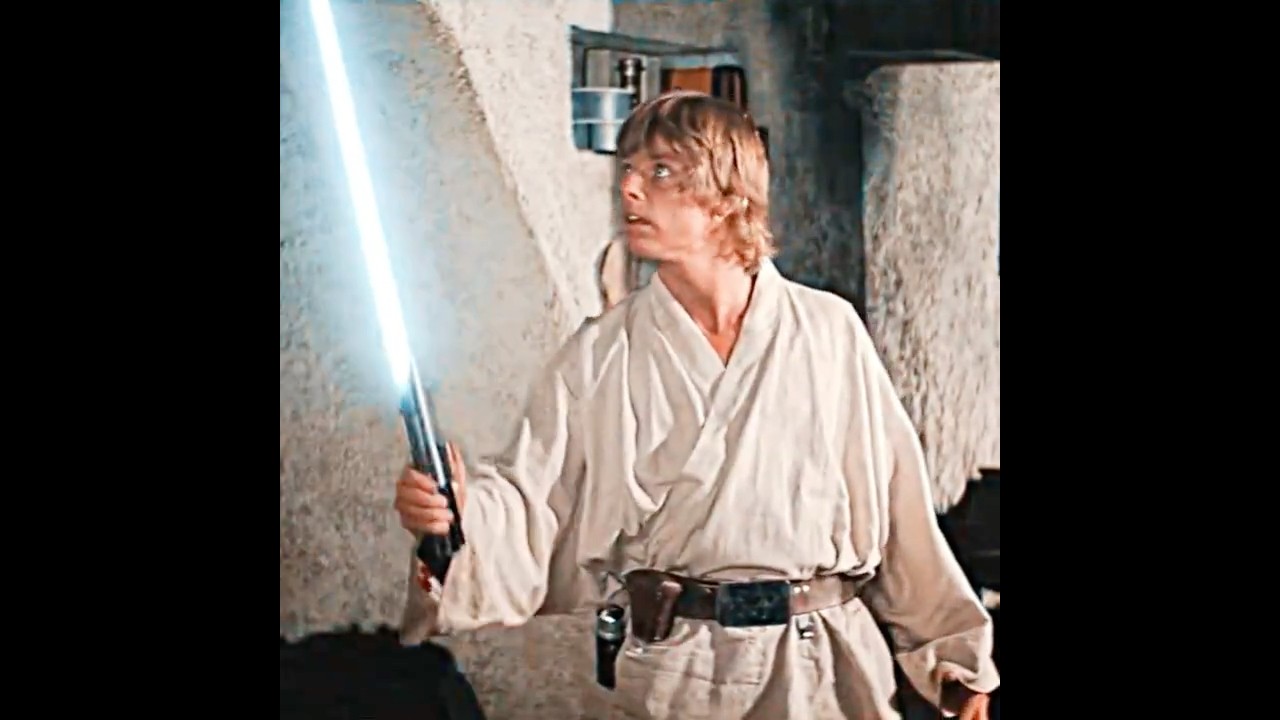 Obi-Wan Passes the Lightsaber to Luke – A Father’s Legacy ⚔️