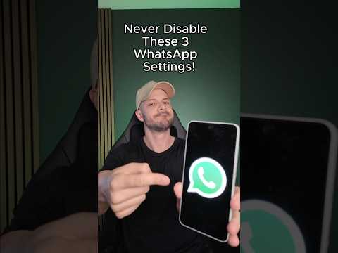 Protect your WhatsApp security! Always keep these settings enabled. #techtips #whatsapp #smartphone