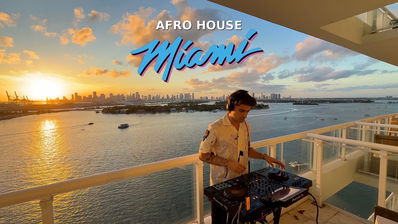 Afro House Sunset Mix 2025 | Miami Vibes 🌅