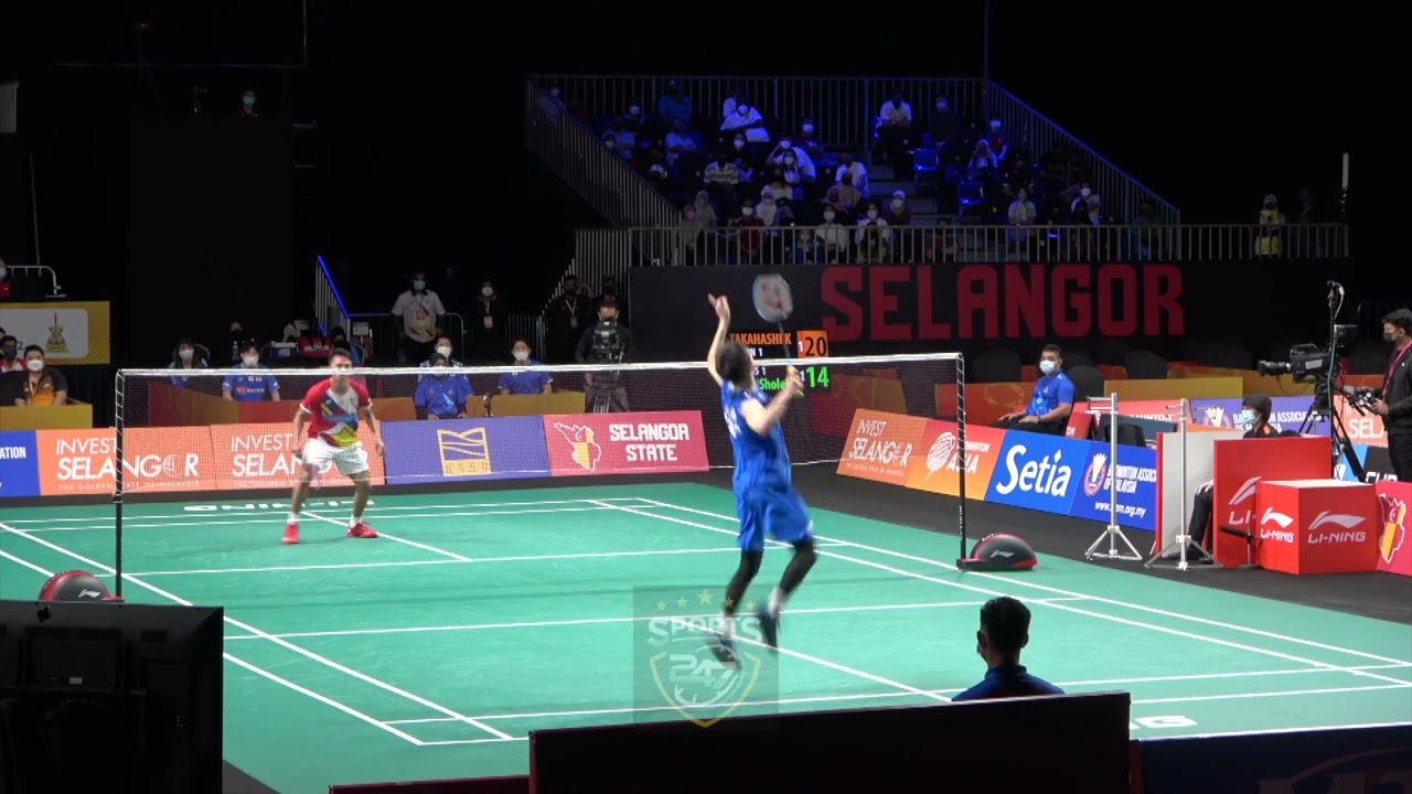 BATC 2022: MAS vs JPN | MS2 Takahashi Koo Beats Aidil Sholeh 🏸