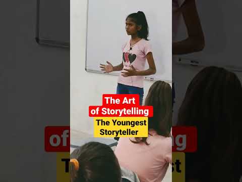 The Youngest Storyteller| #shorts #storytelling #story