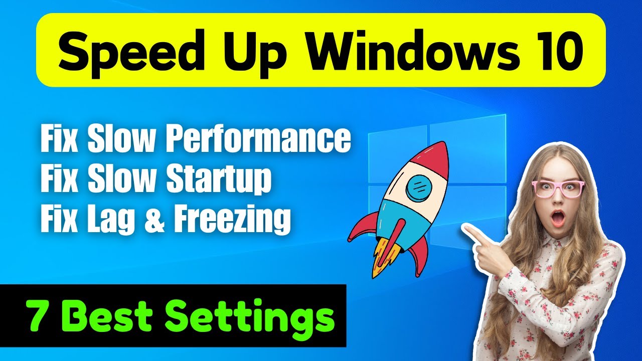 7 Tips to Speed Up Windows 10 🖥️