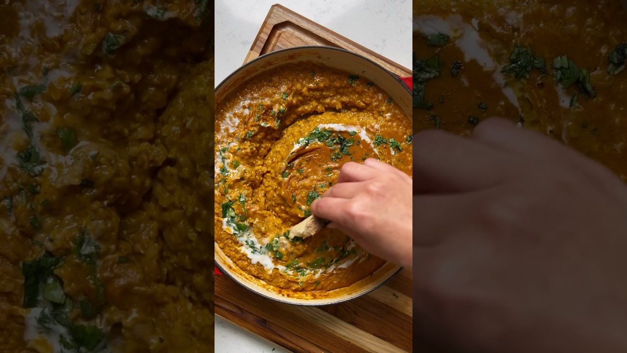 Spicy Red Lentil Curry Recipe 🌶️