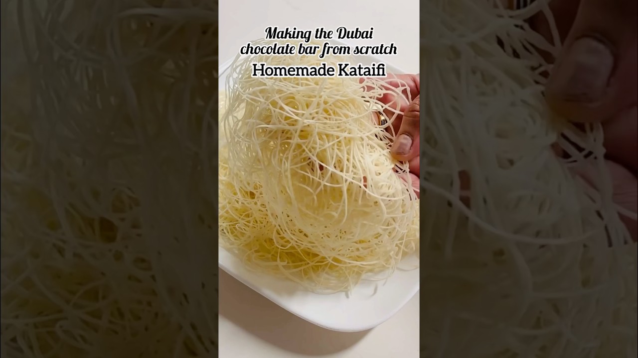 Easy Homemade Kataifi Dough Recipe 🥙 | Perfect for Kadayif & Knafeh