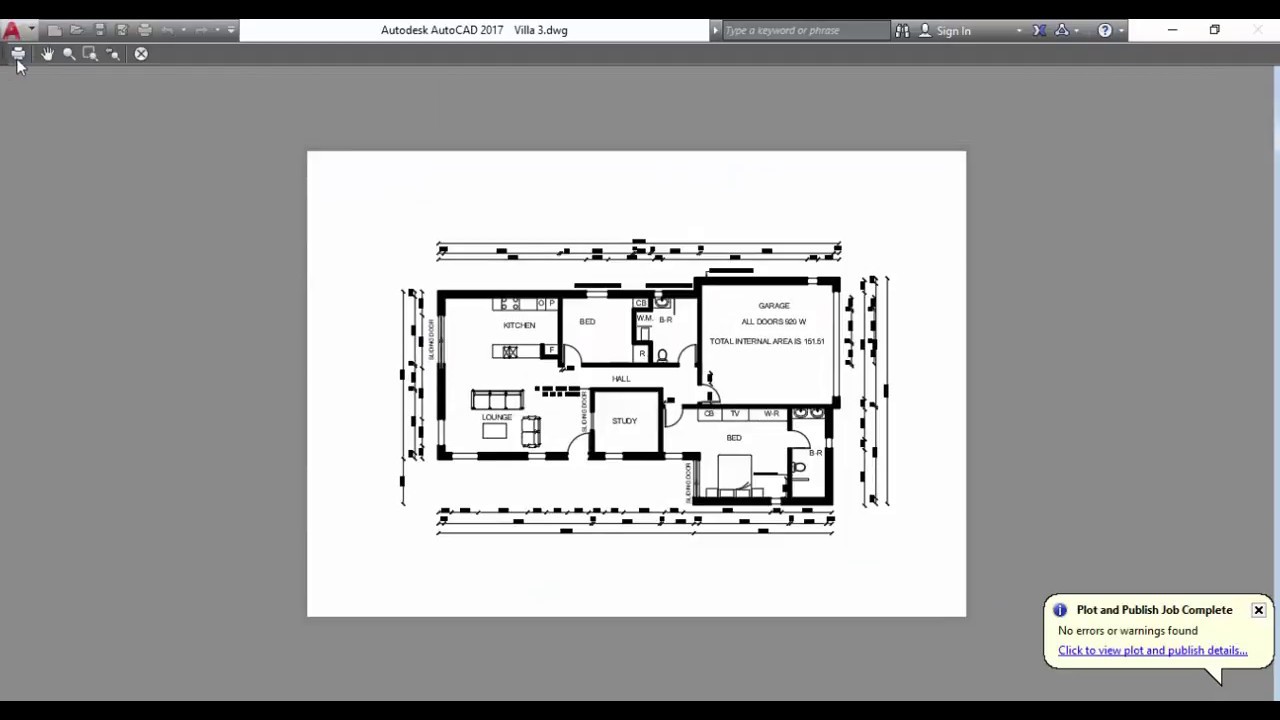 AutoCAD 2017: Quick Save to PDF with Accurate Scale