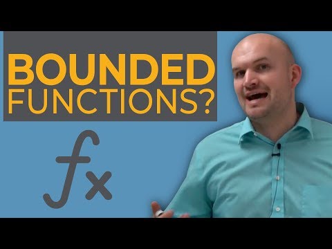 What are bounded functions and how do you determine the boundness