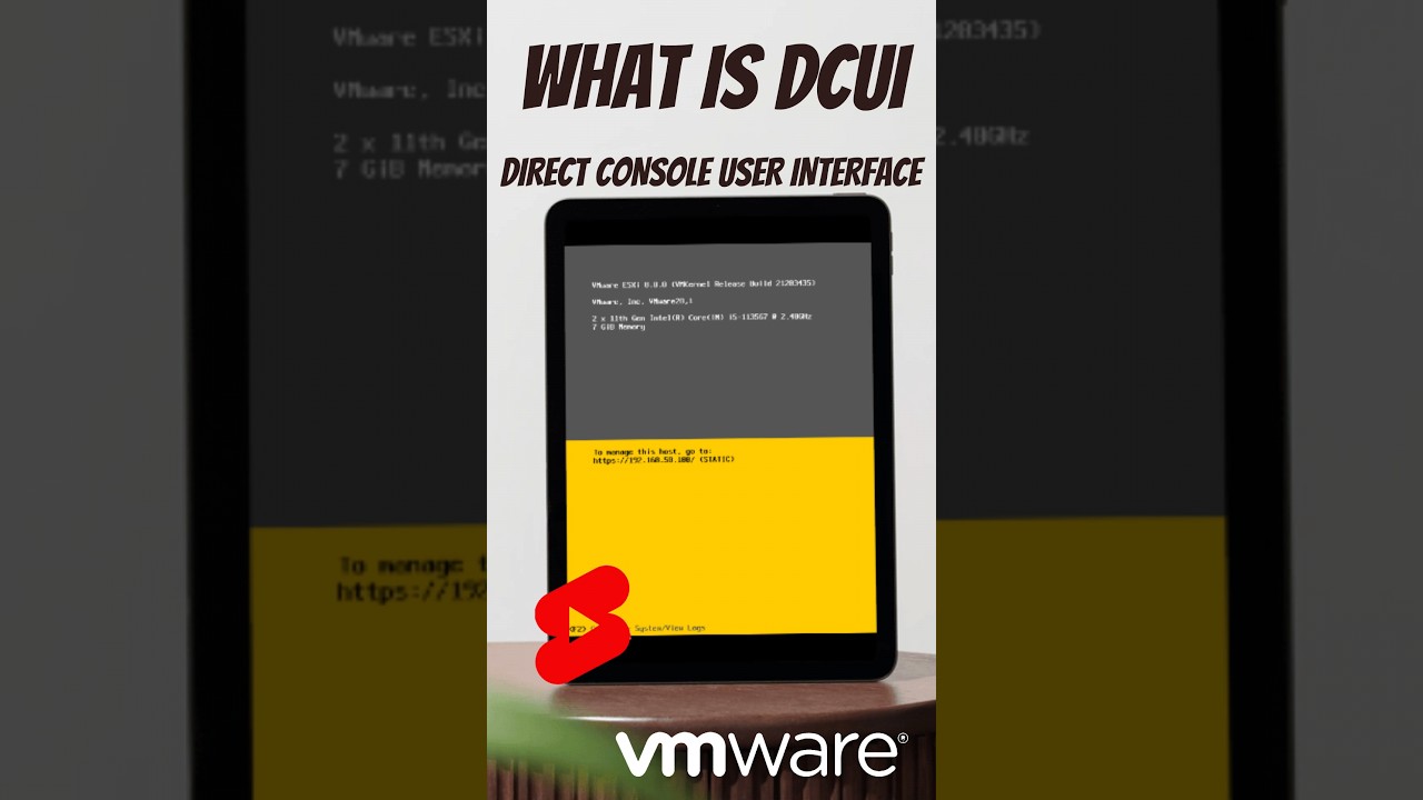 You Should Know 😲😲😲 Easy Way to Access ESXi DCUI. #shorts #vmware #esxi