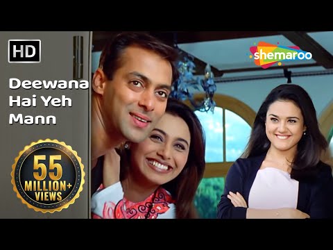 рджреАрд╡рд╛рдирд╛ рд╣реИ рдпреЗ рдорди | Deewana Hai Yeh Mann | Chori Chori Chupke Chupke(2001) | Sonu Nigam | Alka Yagnik