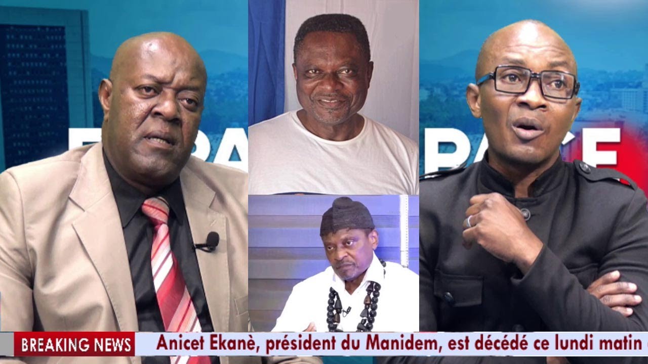 Décès d'Anicet Ekane, 50 ans d'engagement 🇨🇲