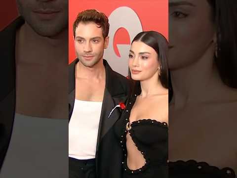 #ÖzgeYağız ve #BurakBerkayAkgül GQ MOTY 2024 ödül töreninde