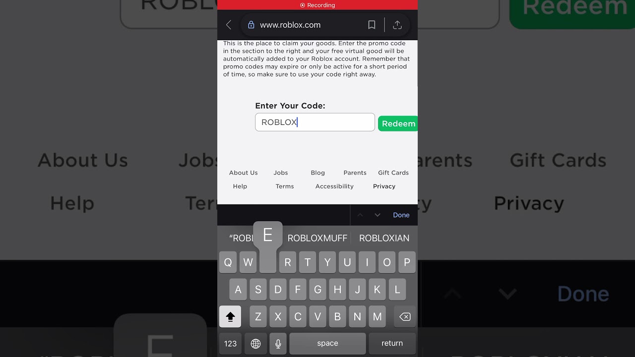 π₯ Free Eoblox Item! New Roblox Promo Code β Redeem Now