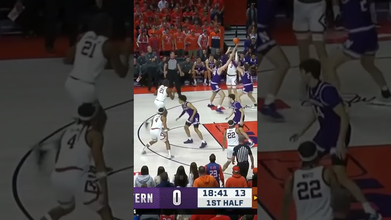 Illini Men's Basketball: Morez Johnson Jr. vs Northwestern 🏀