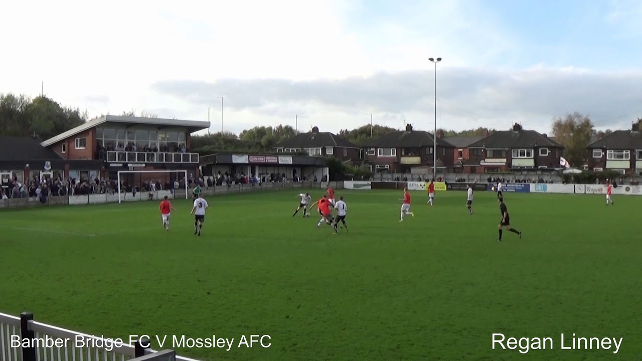 Bamber Bridge FC's Regan Linney Takes on Mossley AFC ⚽