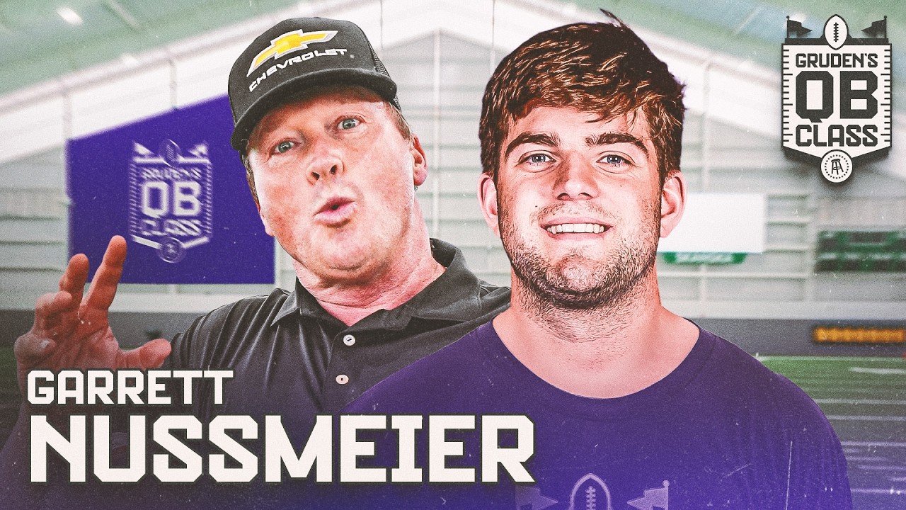 Chiefs QB Garrett Nussmeier on Gruden’s QB Class 🏈