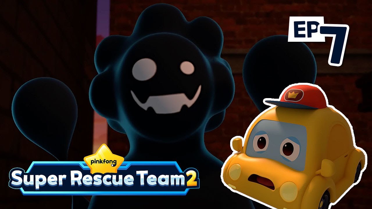 Pinkfong Super Rescue Team: Baby Car Meets a Monster in the Alley! 🚗👹