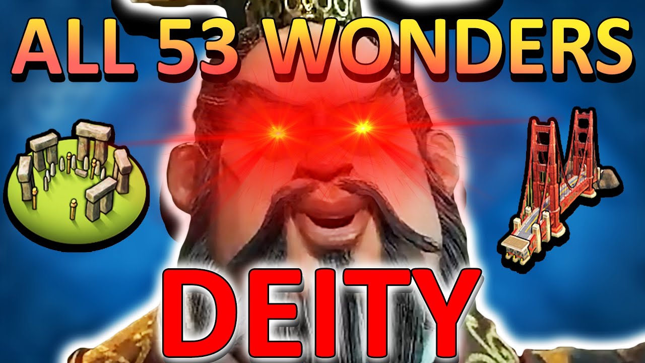 Built Every Wonder in Civ 6 on Max Difficulty 🏆