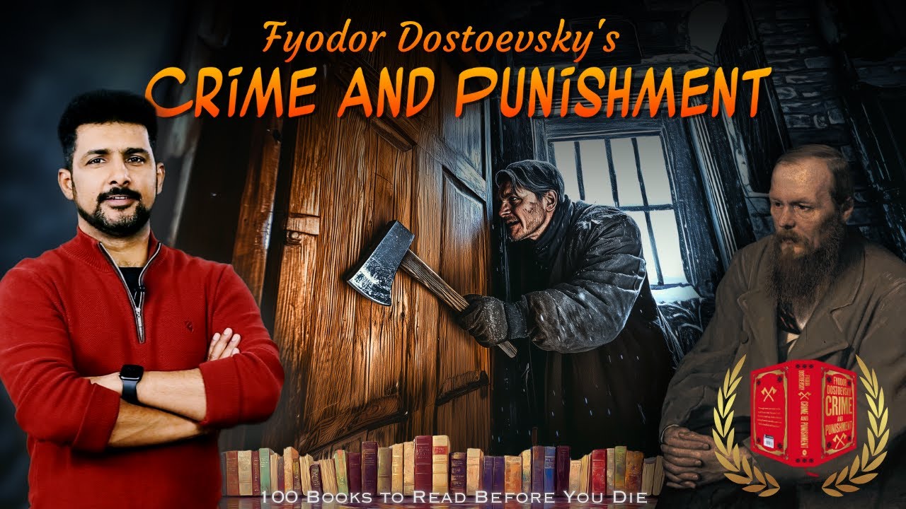 100 Books: Crime and Punishment by Dostoevsky 📚