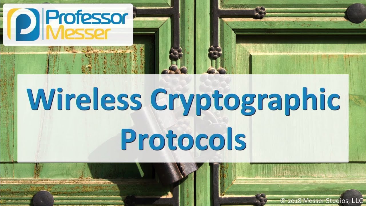 Master Wireless Cryptographic Protocols for Security+ SY0-501 📡