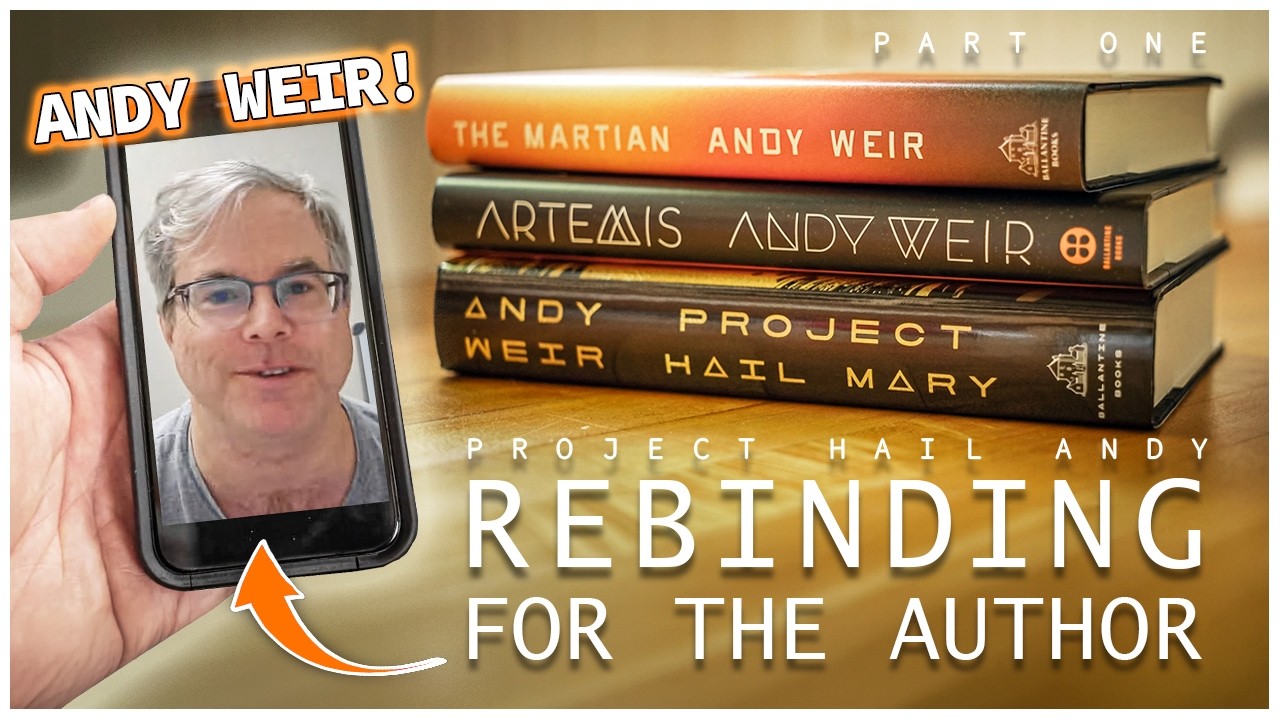Project Hail Andy: Rebinding Weir's Sci-Fi Classics π
