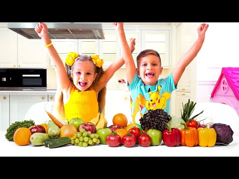 Диана и Рома - Весёлые истории для детей Про еду