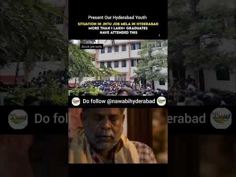 Jntuh Job mela in Hyderabad 💥 more than 1 Lakh + graduates attended #hyderabad #jntuh #jntyhjobmela