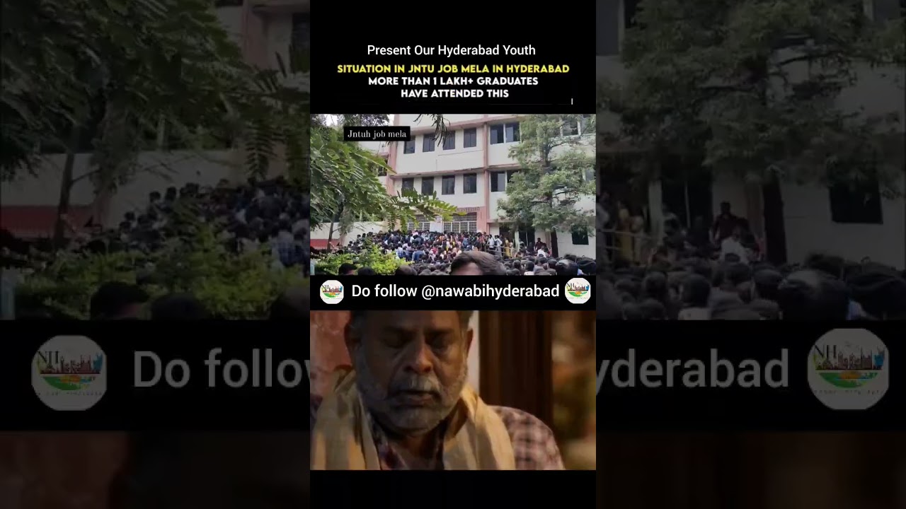 JNTUH Job Mela in Hyderabad Attracts Over 1 Lakh Graduates