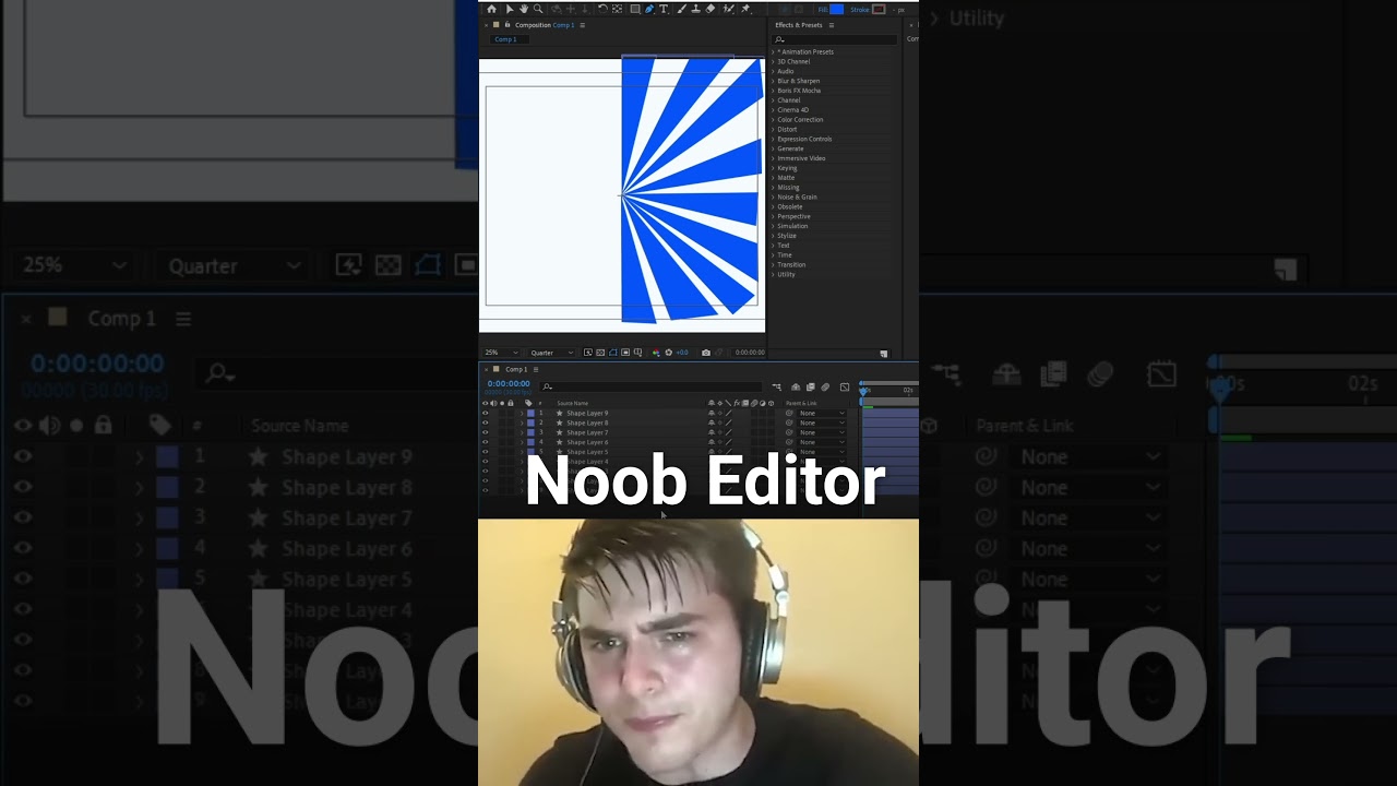 Noob vs Pro vs Legend Motion Designer Showdown! 🚀