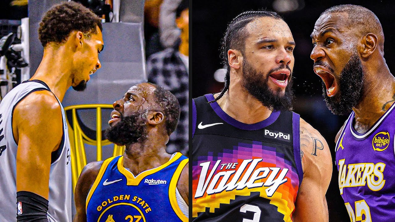 Top Heated NBA Moments of the Season 😳