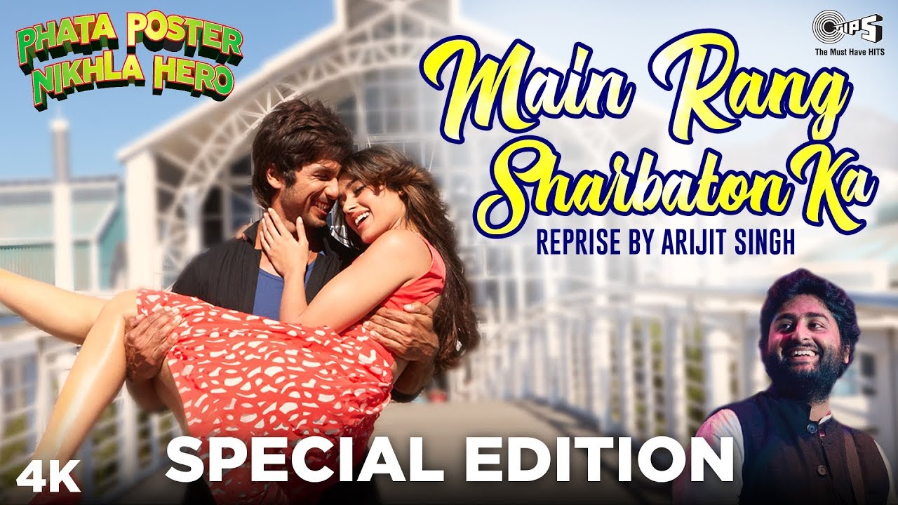 Main Rang Sharbaton Ka Reprise 🎶 | Shahid & Ileana | Pritam & Arijit Singh