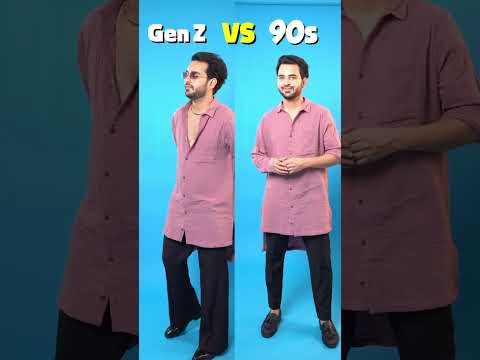 GenZ Vs 90s #genz #90s