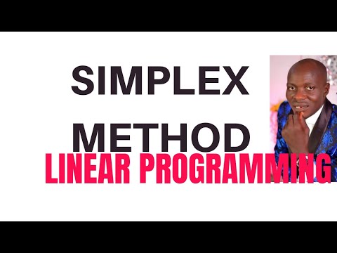 Linear Programming & Simplex Method Overview 📊