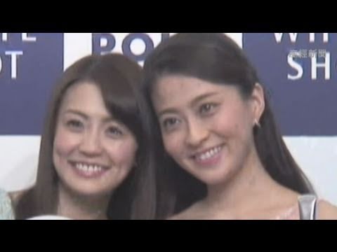 小林麻耶・小林麻央 仲良く美白をPR