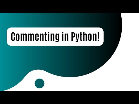 Write your first comment as a python beginner!