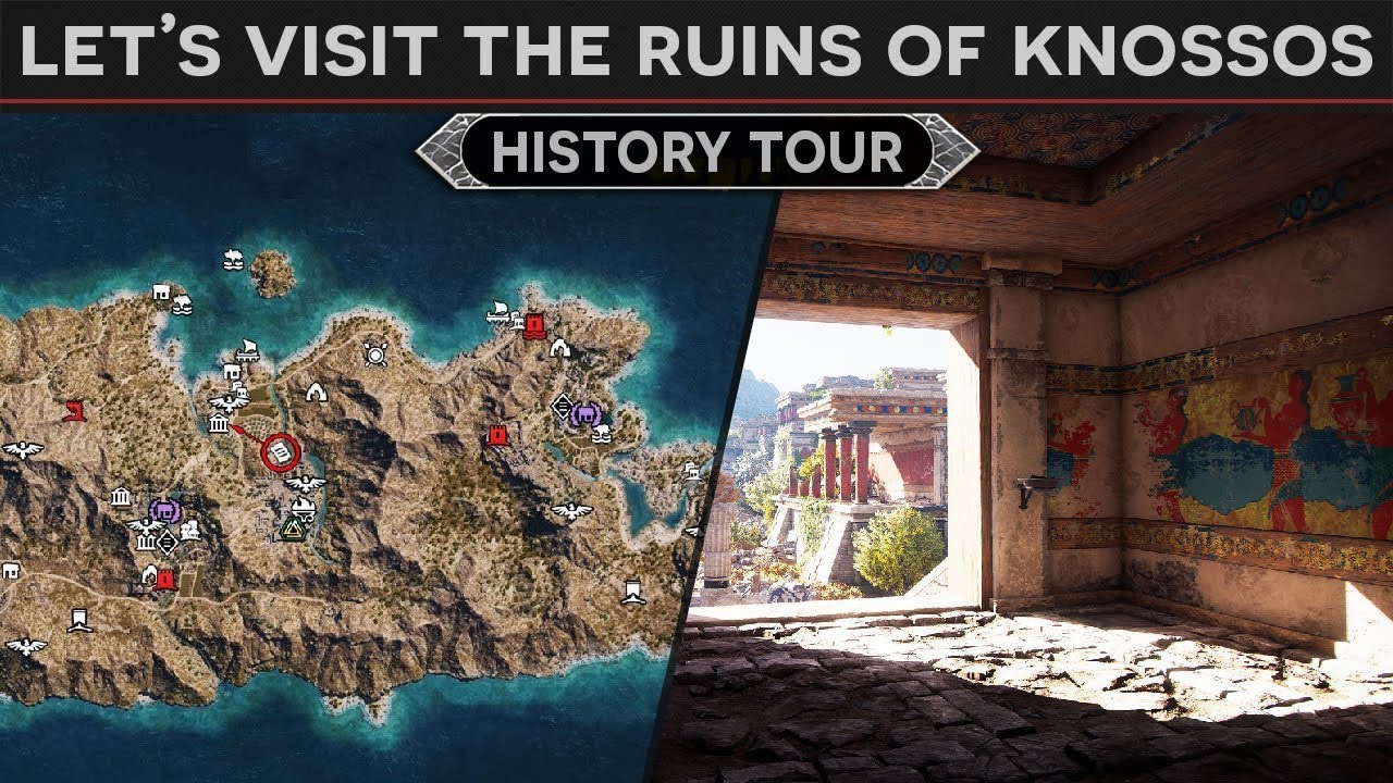 Explore Knossos: Minoan Palace Tour in AC Odyssey 🏺