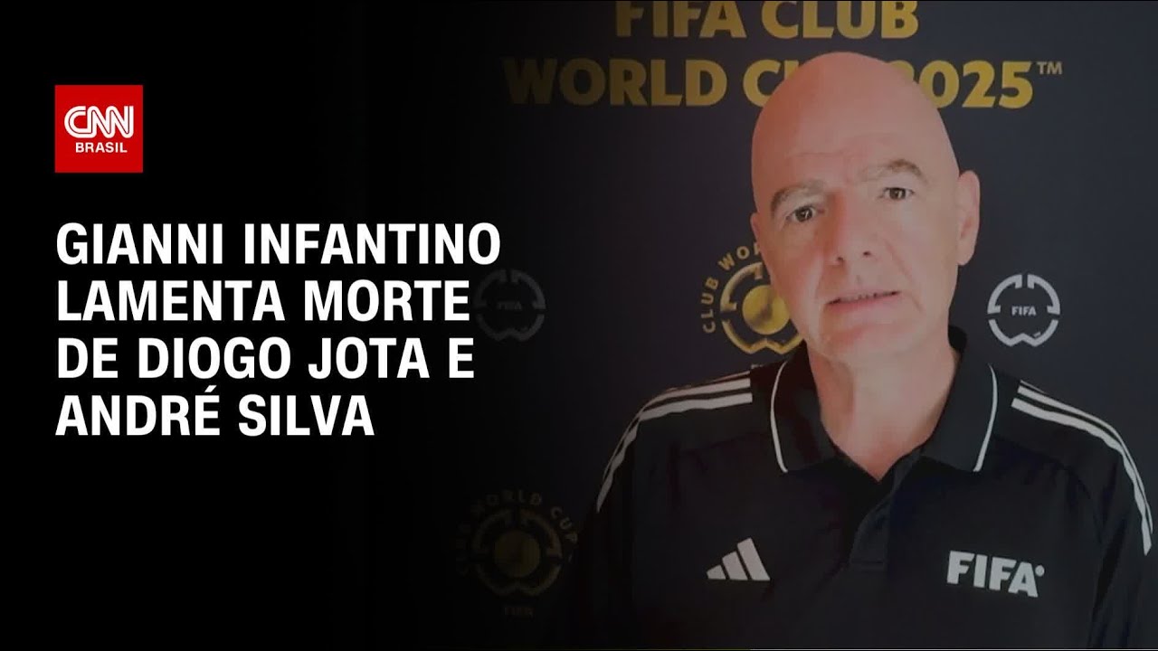 FIFA President Gianni Infantino Expresses Condolences for Tragic Loss of Diogo Jota and André Silva ⚽