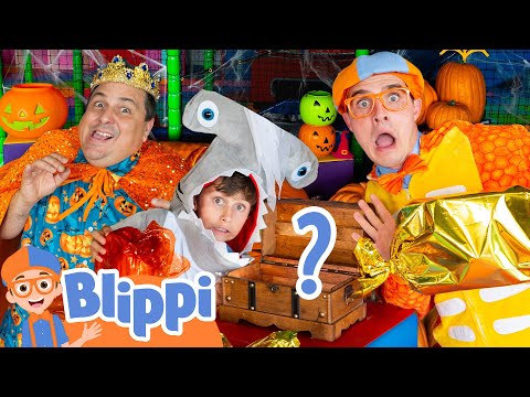 👑 Will Blippi Get His Candy Back from the Halloween King? 🎃
