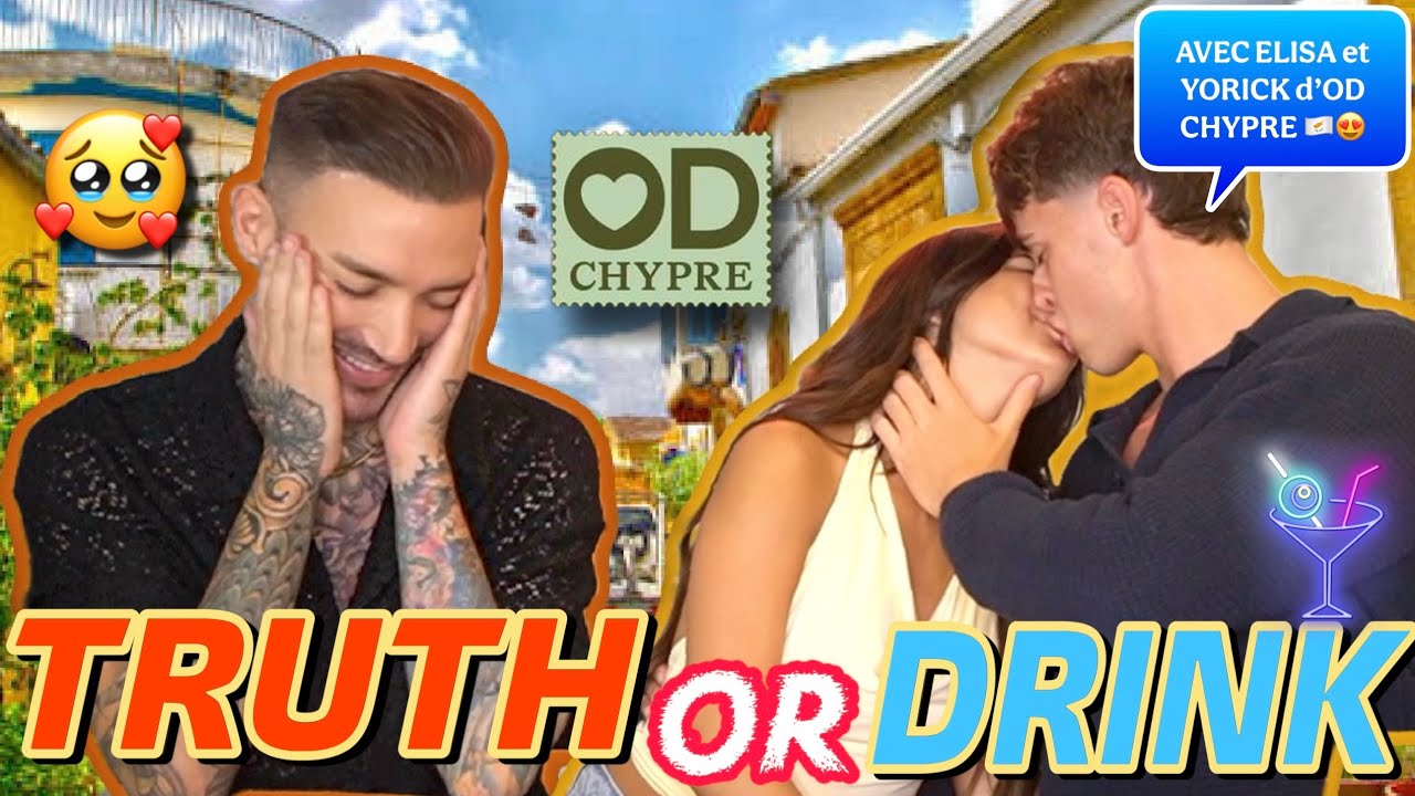 Exclusive! Elisa & Yorick Reveal All in 'Truth or Drink' 🌊🇨🇾