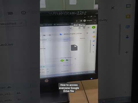 How to access everyone Google Drive File || Amit Sharma