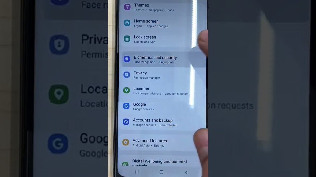 Add Fingerprint Lock on Samsung A32 🔒
