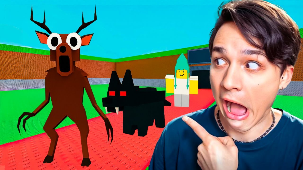 Купил супер удачу и украл оленя в Roblox за 99 ночей 🦌