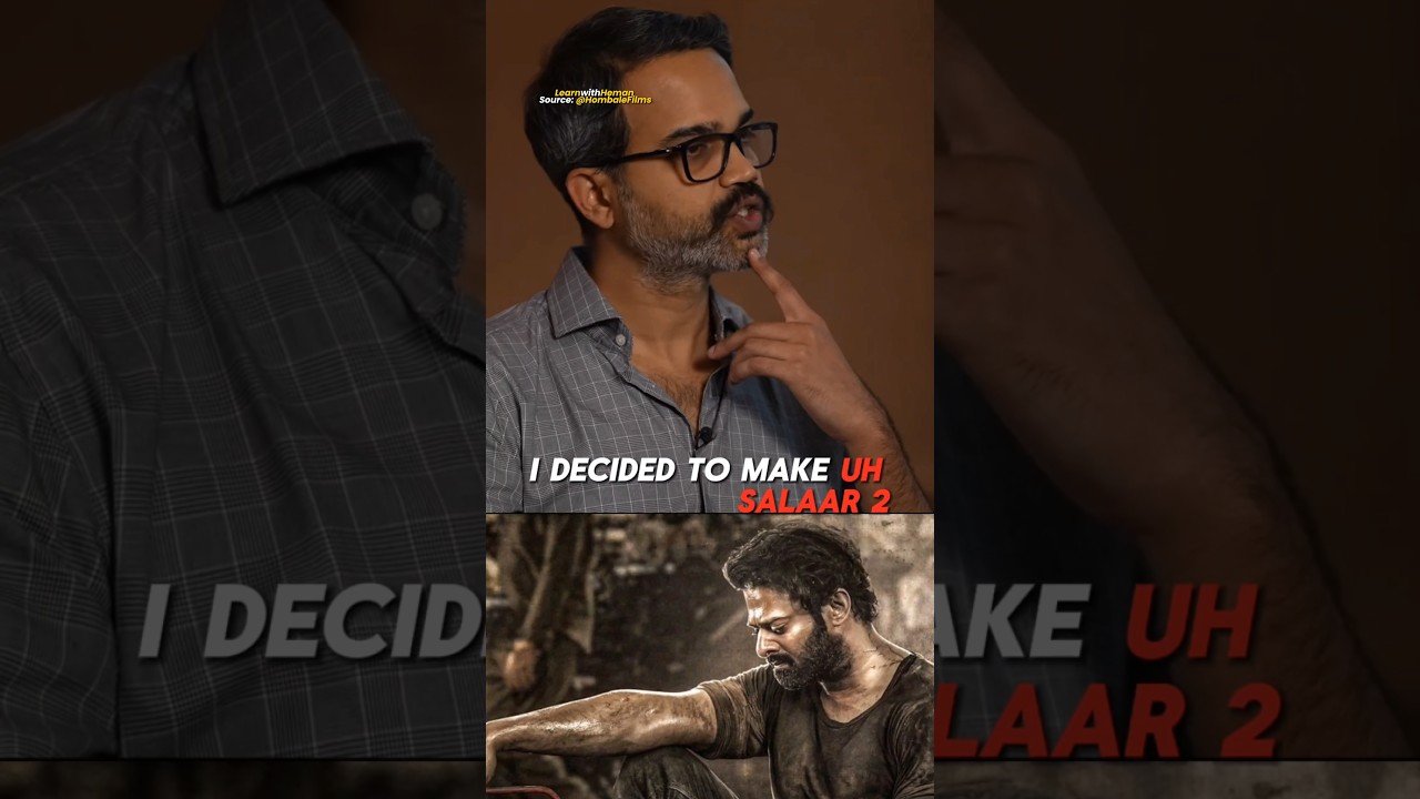 Prasanth Neel Reveals Exciting Details About Salaar & Salaar 2 🎬